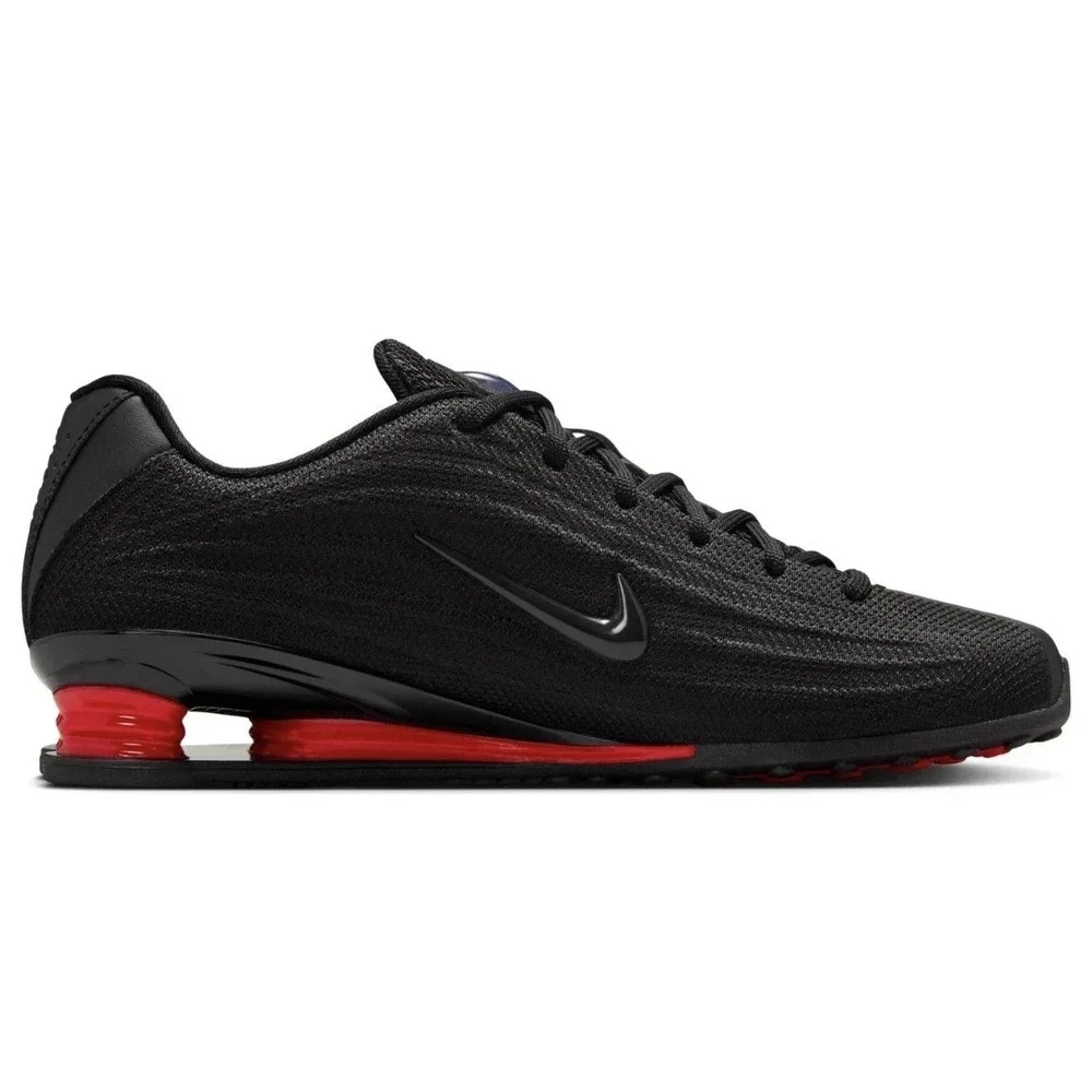 Womens Size 6  -Nike Shox Z Running Shoes Black University Red HQ7540-002 NEW